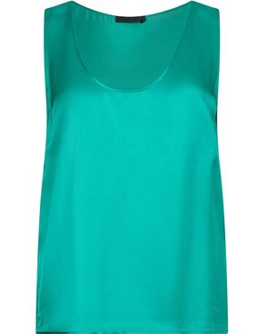 Liu Jo Scoop-Neck Sleeveless Top - Green