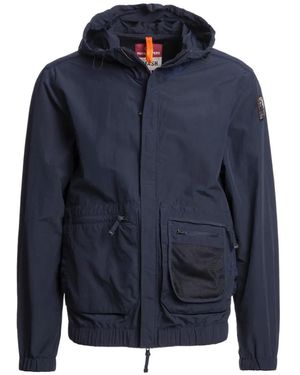 Parajumpers Hooded Multi-Pocket Jacket - Blue