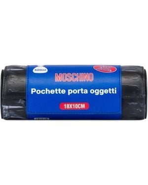 Moschino シリンダー クラッチバッグ - ブルー