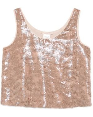 Pennyblack Sequin-Embellished Top - Pink