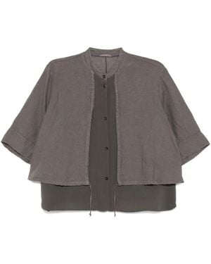 Transit Short-Sleeved Shirt - Gray
