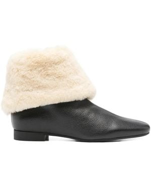 TOTEME Botas De Borrego - Negro