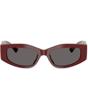 Jimmy Choo Uma Geometric Sunglasses - Brown