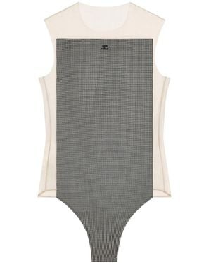 Courreges Illusion Bodysuit - Grey