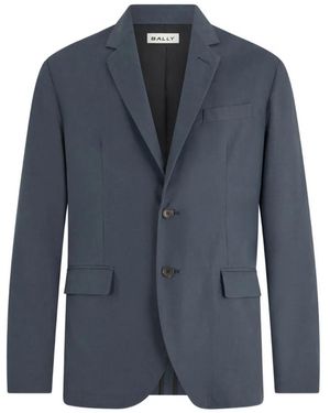 Bally Single-Breasted Blazer - Blue