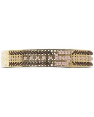 L'EIGHT STUDIO Armband Met Borduurwerk - Wit