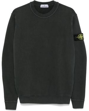Stone Island コンパスバッジ スウェットシャツ - ブラック