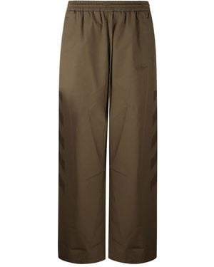 Off-White c/o Virgil Abloh Diagonal-Stripe Track Trousers - Green