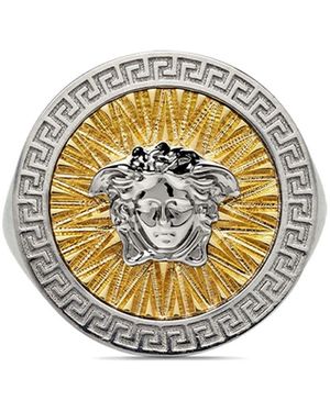 Versace Anillo Crystal Icon - Metálico