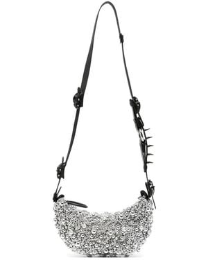 Innerraum Borsa A Spalla Con Perline - Bianco