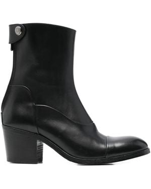 Alberto Fasciani 55mm Block-heel Leather Boots - ブラック