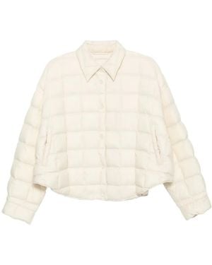 JNBY Cropped Puffer Jacket - White