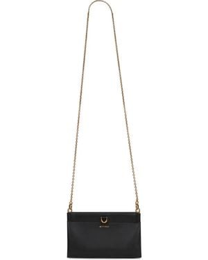 Etro Mini Talk Leather Shoulder Bag - White