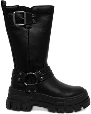 Buffalo Bottines Aspha À Boucle - Black