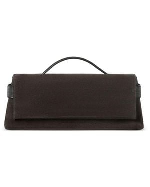 Brunello Cucinelli Essence Clutch Bag - Brown
