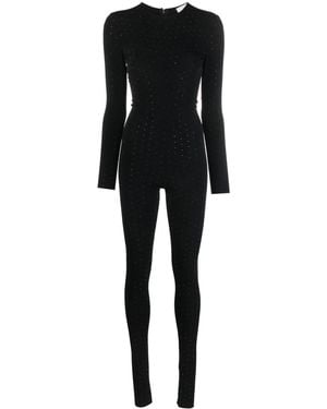 Nissa Langärmeliger Jumpsuit - Schwarz