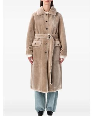 Urbancode Belted Reversible Coat - ナチュラル