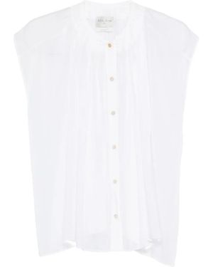forte_forte Buttoned Shirt - White