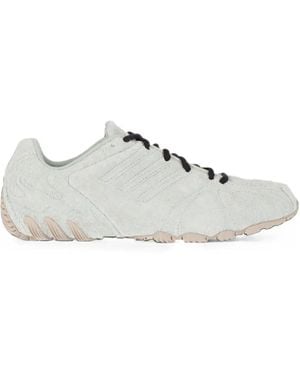 adidas Textured-Finish Lace-Up Sneakers - White