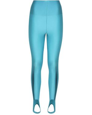 ANDAMANE Stirrup-Leg Leggings - Blue