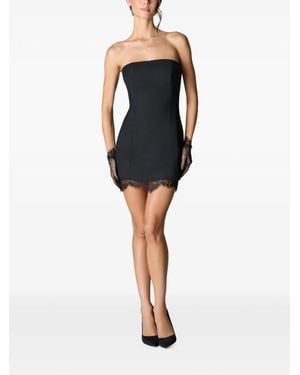 Scandale Bustier Mini Dress - Black