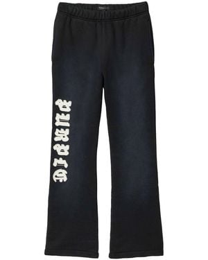 Purple Brand Gothic Joggers - Blue