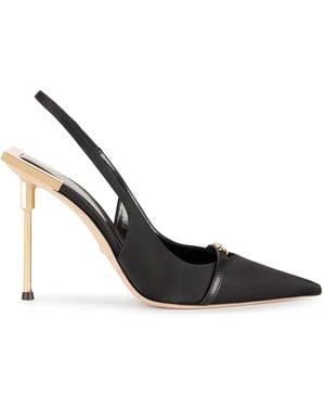 Elisabetta Franchi Sculpted-Heel Court Shoes - Black