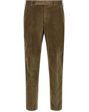 PT Torino Pantalones con cinturilla elástica - Verde