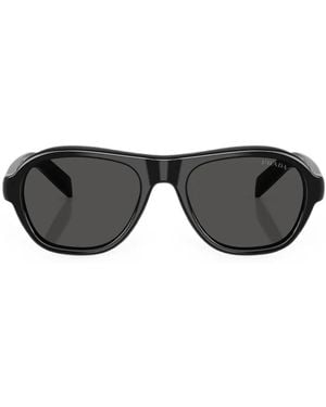 Prada Getönte Pilotenbrille - Schwarz
