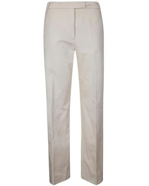 Thelatest Pantalon À Surpiqûres Ton Sur Ton - Grey