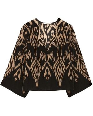 Ba&sh Arriet V-Neck Blouse - Black