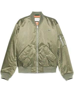 Lacoste Plumífero bómber - Verde