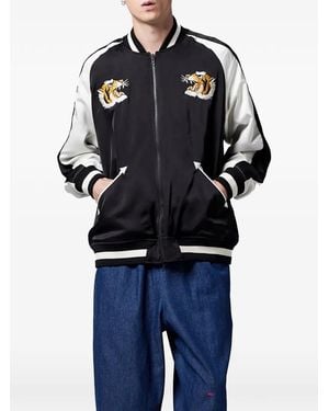 Taion Ska Reversible Embroidered Jacket - Blue