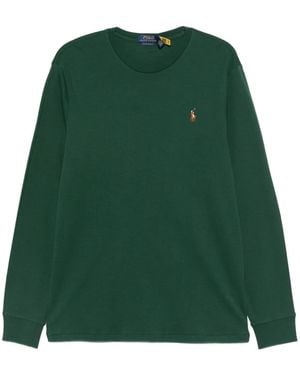 Polo Ralph Lauren Long-Sleeve Crew-Neck Jumper - Green