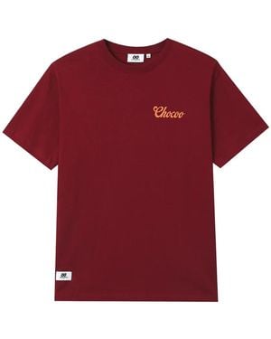 Chocoolate Logo-Print T-Shirt - Red