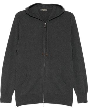 N.Peal Cashmere Ladbroke Hoodie - Grey