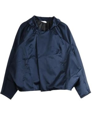 Kiko Kostadinov Helmond Gathered Jacket - Blue