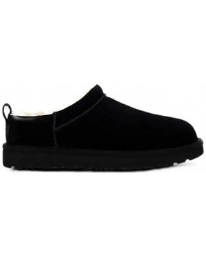 UGG Classic Micro Suede Mules - Black