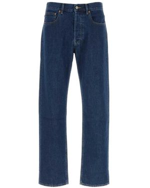 Valentino Garavani Vgold Five-Pocket Jeans - Blue