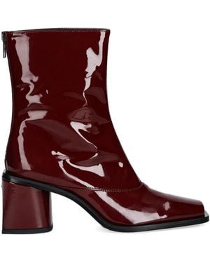 KENZO Kimi Stiefel Mit Eckiger Kappe 75Mm - Braun
