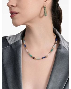 Gas Bijoux Kali Gemstone-Beaded Necklace - Black