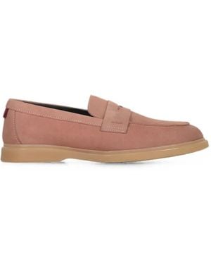 Bally Leather Loafers - Pink