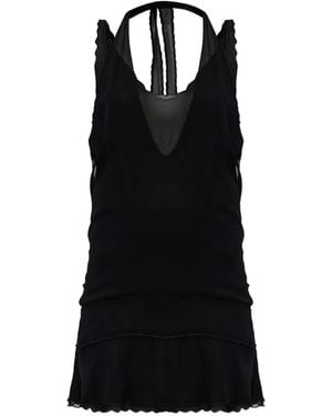 KNWLS Gestuftes Kleid - Schwarz