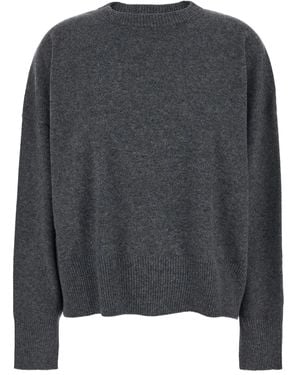 Loulou de Saison Anaa Round-Neck Jumper - Grey