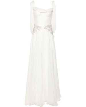 IRIS SERBAN Maria Gown - White