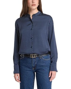 Michael Kors Camicia A Pois - Blu