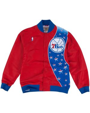 Mitchell & Ness "Nba Philadelphia 76Ers 93-94" Jacket - Red