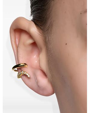 Maria Black Arc Crystal-Embellished Ear Cuff - Natural