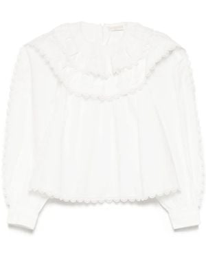Ulla Johnson Layla Blouse - White