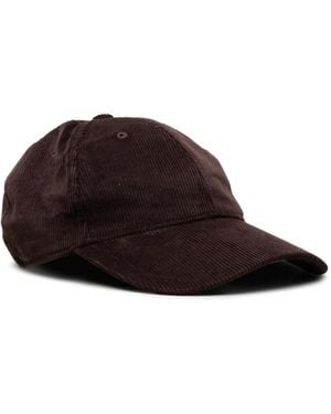 Rag & Bone Cappello Da Baseball A Coste - Marrone